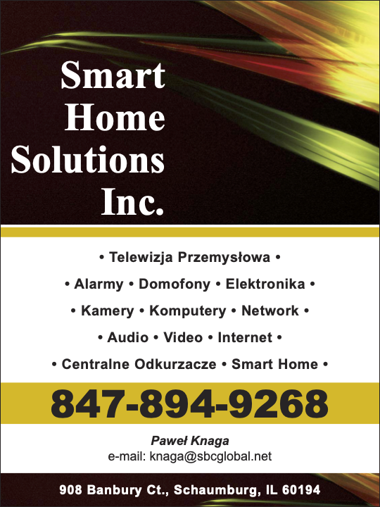 Smart Home Solutions, Inc. – Knaga Pawel