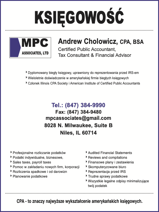 Cholowicz Andrew, CPA